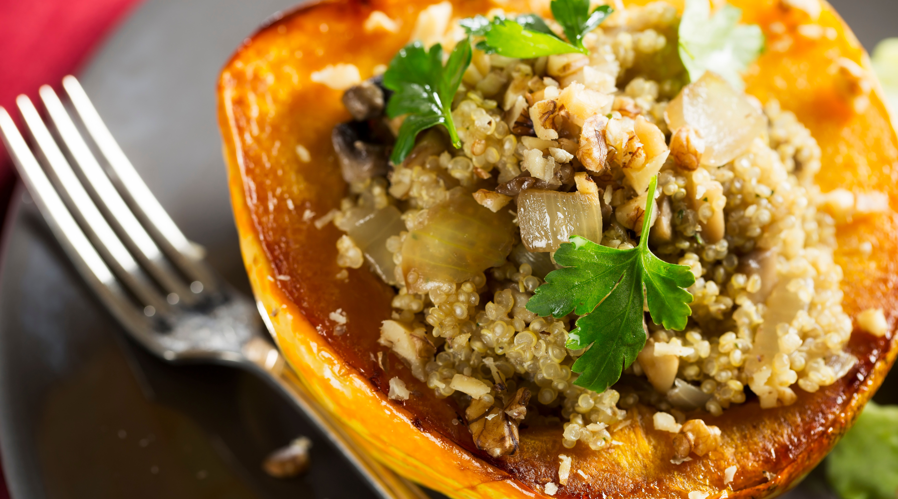 Quinoa-Stuffed Acorn Squash – Crunchy Mama Box