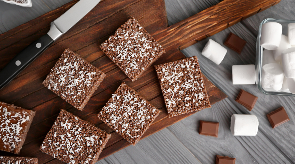 Nutty Chocolate Crispies