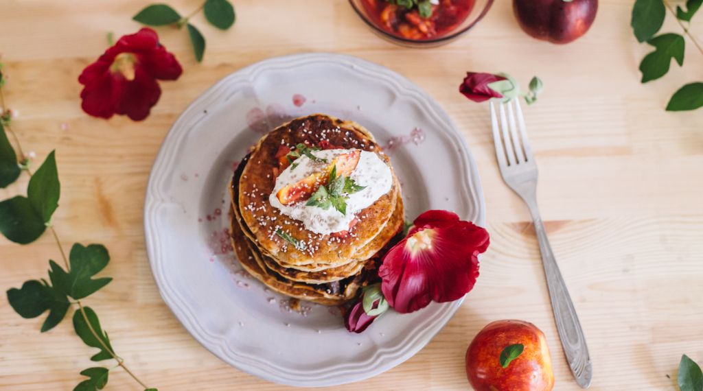 Golden Turmeric Pancakes or Waffles – Crunchy Mama Box