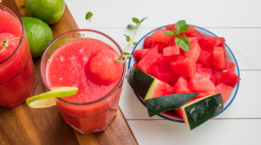 Watermelon Strawberry Smoothie