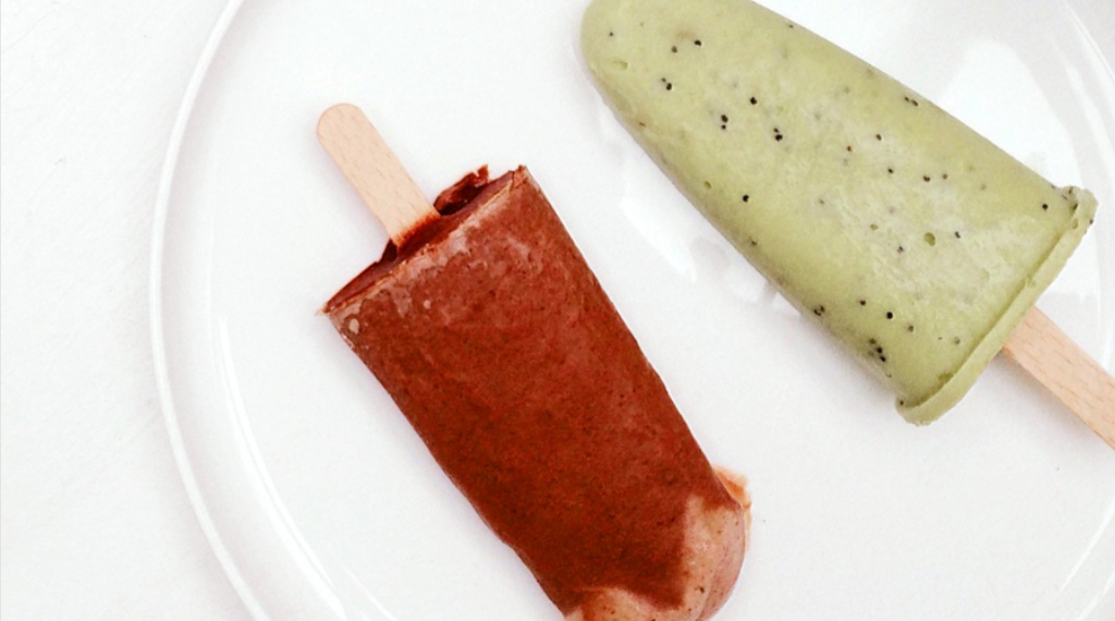 Fruit popsicles