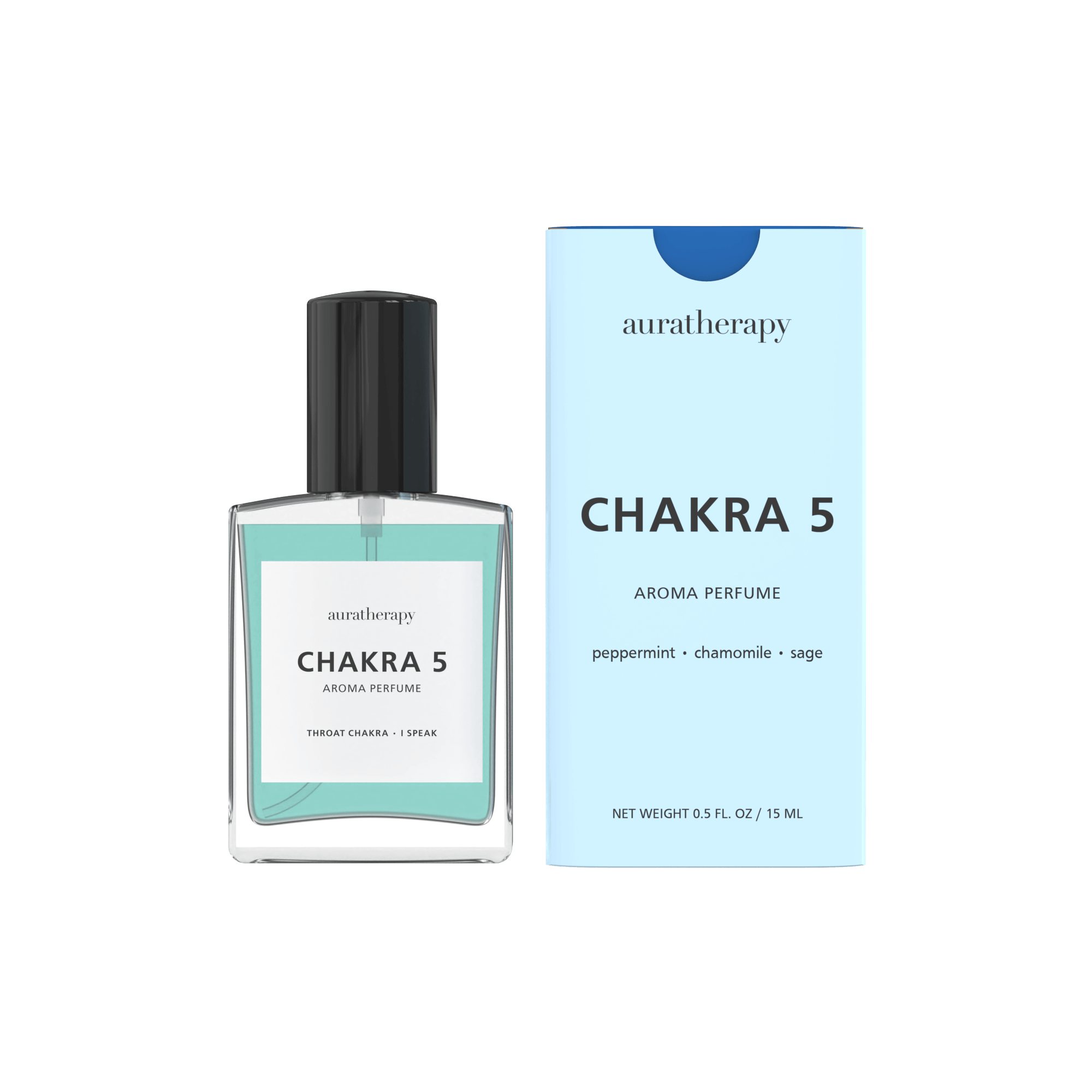 Chakra 5 - Throat Chakra Aroma Perfume