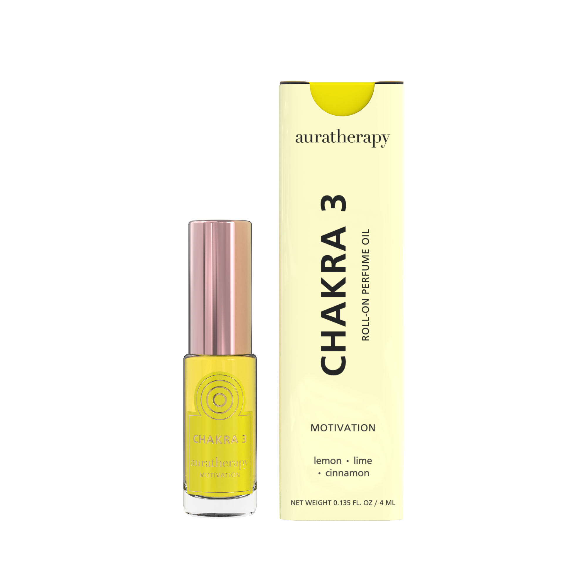 Chakra 3 - Solar Plexus Motivation Roll On Perfume Oil