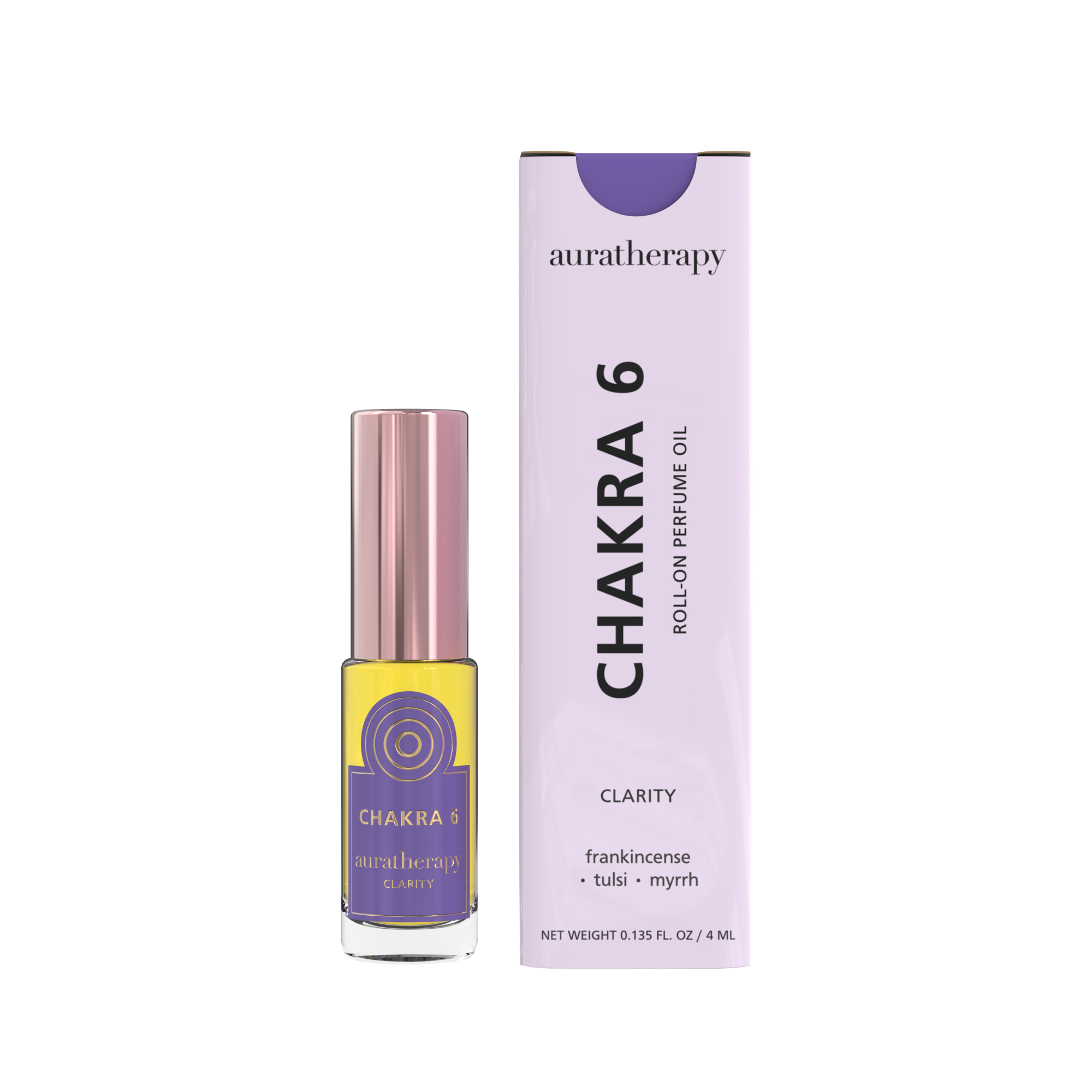 Chakra 6 - Third Eye Chakra Clarity Roll On Perfume Oil