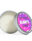 Trio of Tin Soy Candle - Scented with Bergamot and Lavender Essential oils