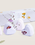 Set of 5 Heart Shaped Shower Steamers Package - in a Gift Box - Can be personalized