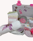 Breast cancer Awareness Gift Box - Hope for a warrior / a survivor - this is a support care pamper package - ALL Natural