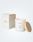 Green Lemon Scented candle - Big Glass Jar