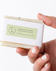2x Eucalyptus Natural Handmade Soap Bar, Fresh Cold Process Soap