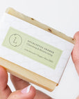 2x Eucalyptus Natural Handmade Soap Bar, Fresh Cold Process Soap