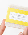 2x Natural Handmade Soap Bar, Pink Grapefruit Soap