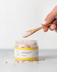 Grapefruit Natural Bath Salt Soak with Dead sea, Epsom and Himalayan salts