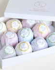 11 Bath Bombs Gift Box + one Free Bomb to make 12 !!