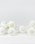 Bulk - 100 Natural Vegan Mix scents Bath Bombs - White