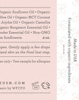 ORGANIC FACIAL OIL Seals and Protects