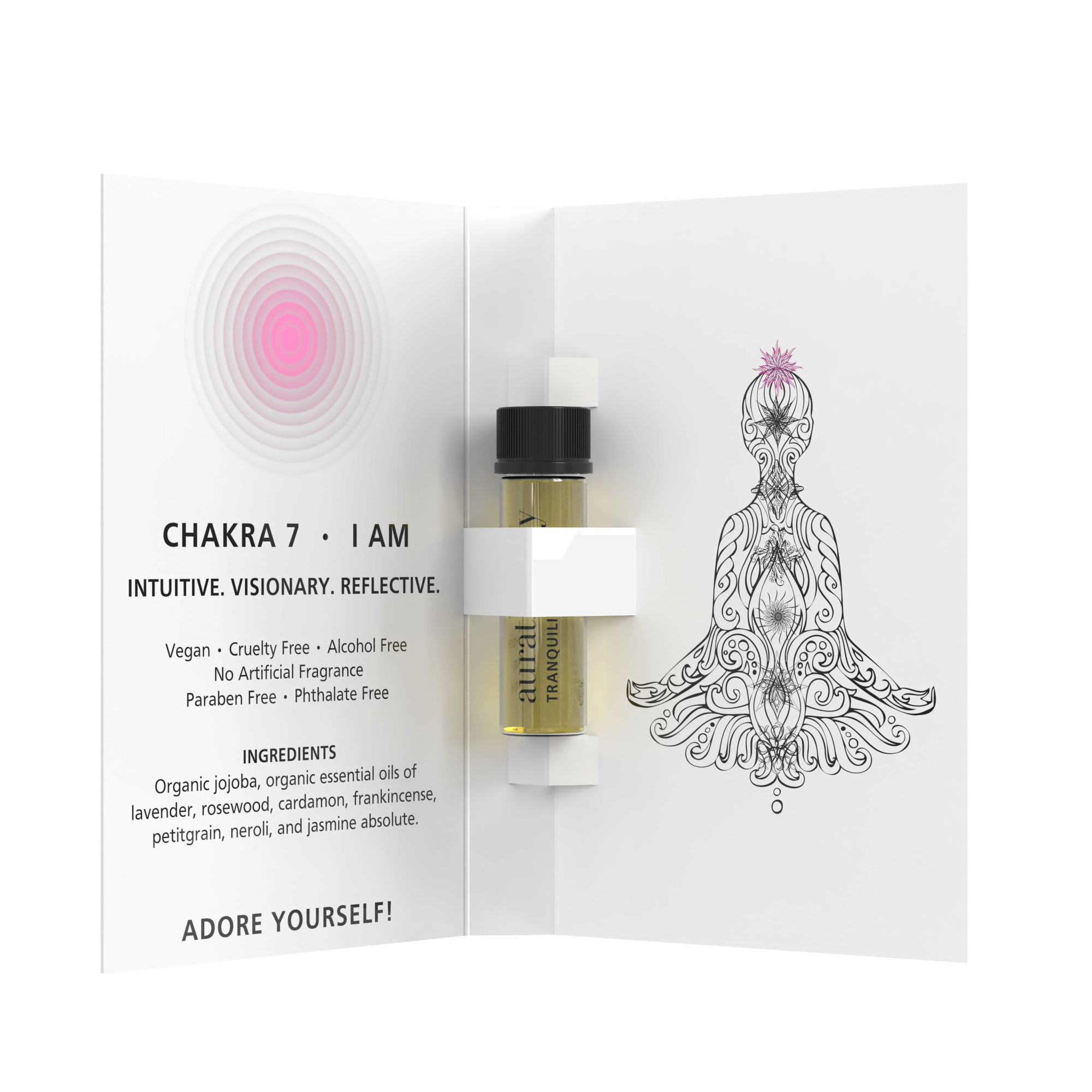 Chakra 7 - Crown Chakra Tranquility Roll On Perfume Oil