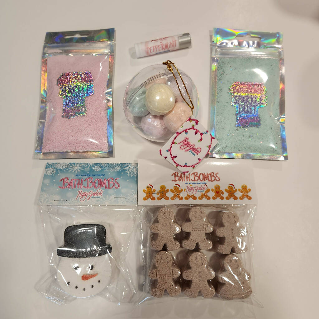 Christmas Bath Bomb Gift Box Set