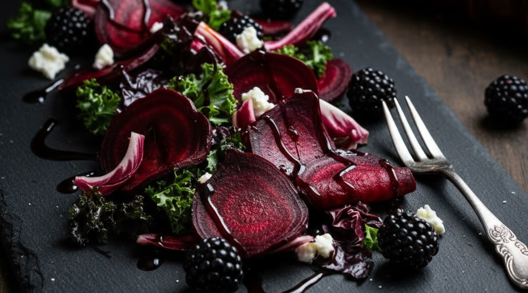 The "Gothic Velvet" Beet & Blackberry Salad