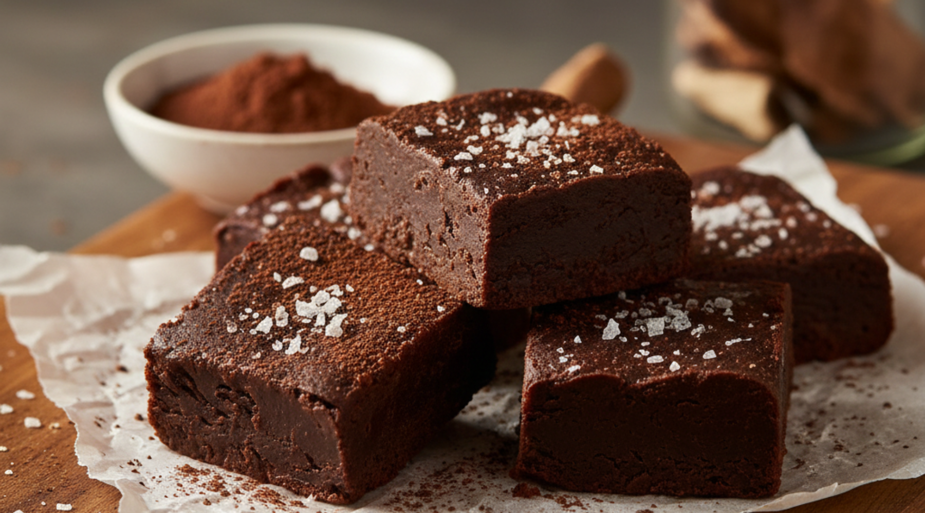 Lion’s Mane Dark Chocolate Fudge