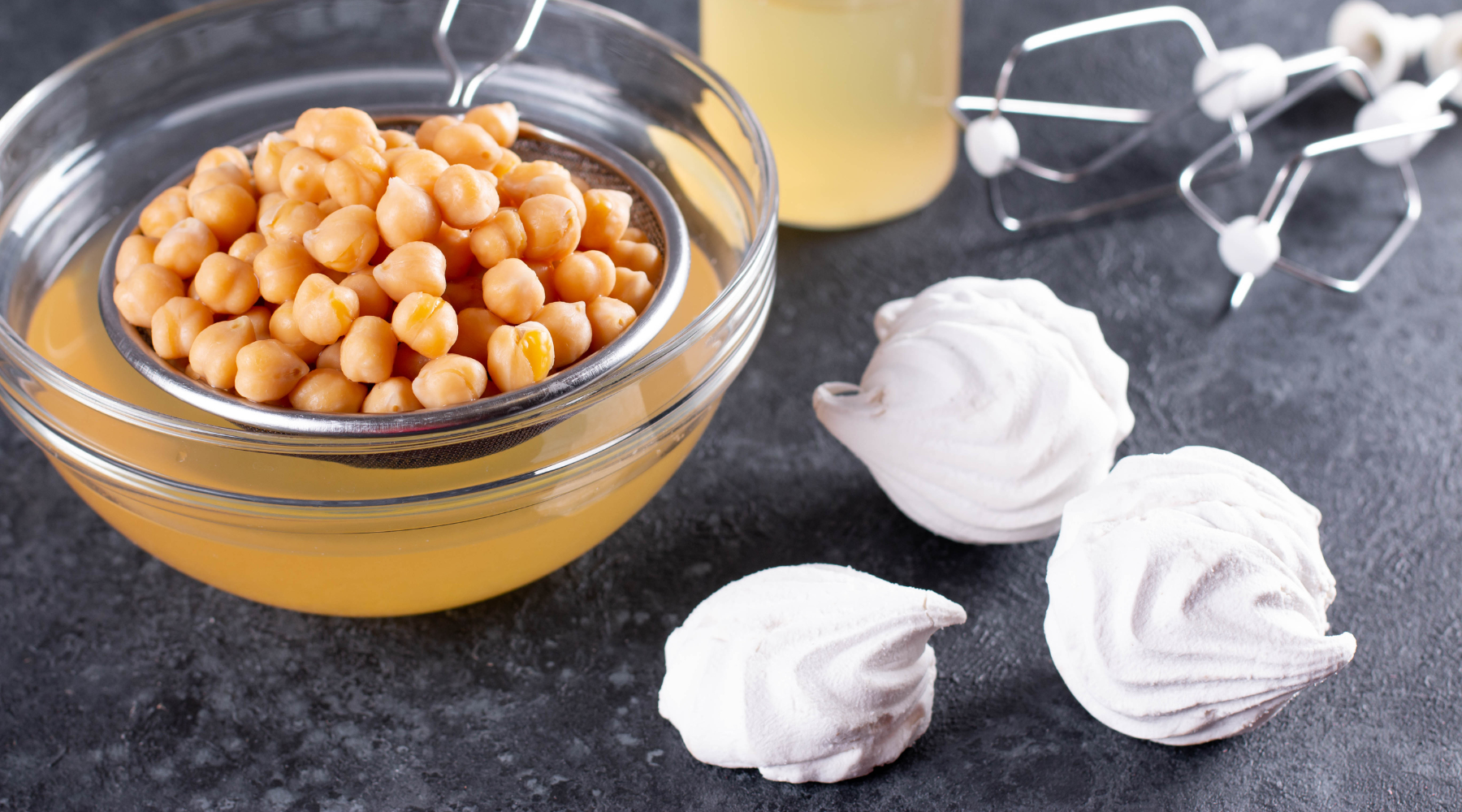 Ultra-Healthy Chickpea Meringues