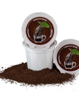 Full City Roast (Med-Dark) Coffee Pods by fire grounds coffee company