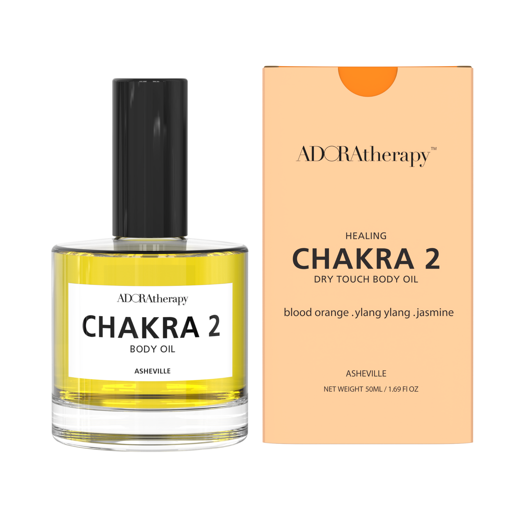 Chakra Dry Touch Healing Body Oil Number 2