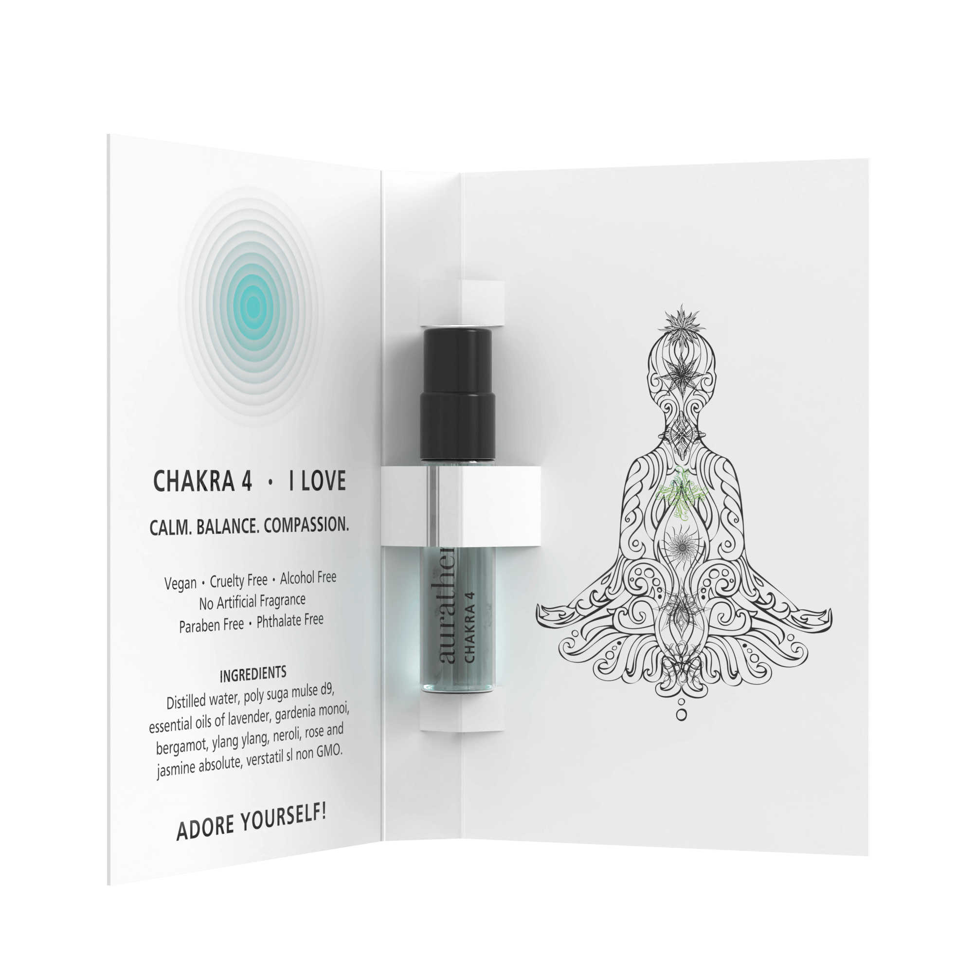 Chakra 4 - Heart Chakra Aroma Perfume