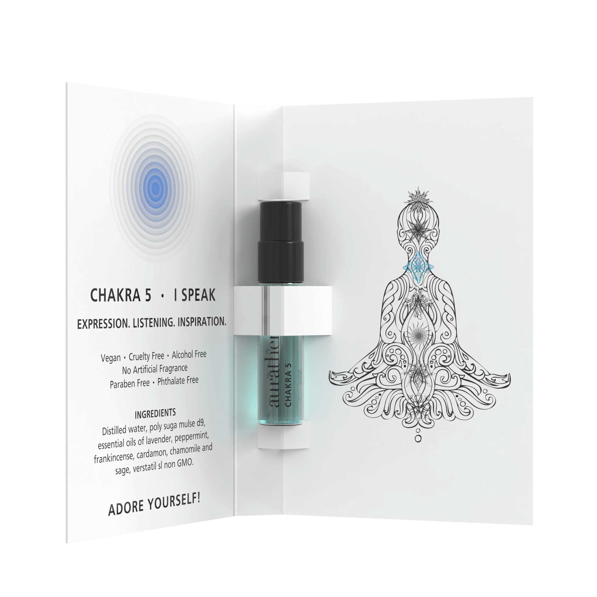 Chakra 5 - Throat Chakra Aroma Perfume