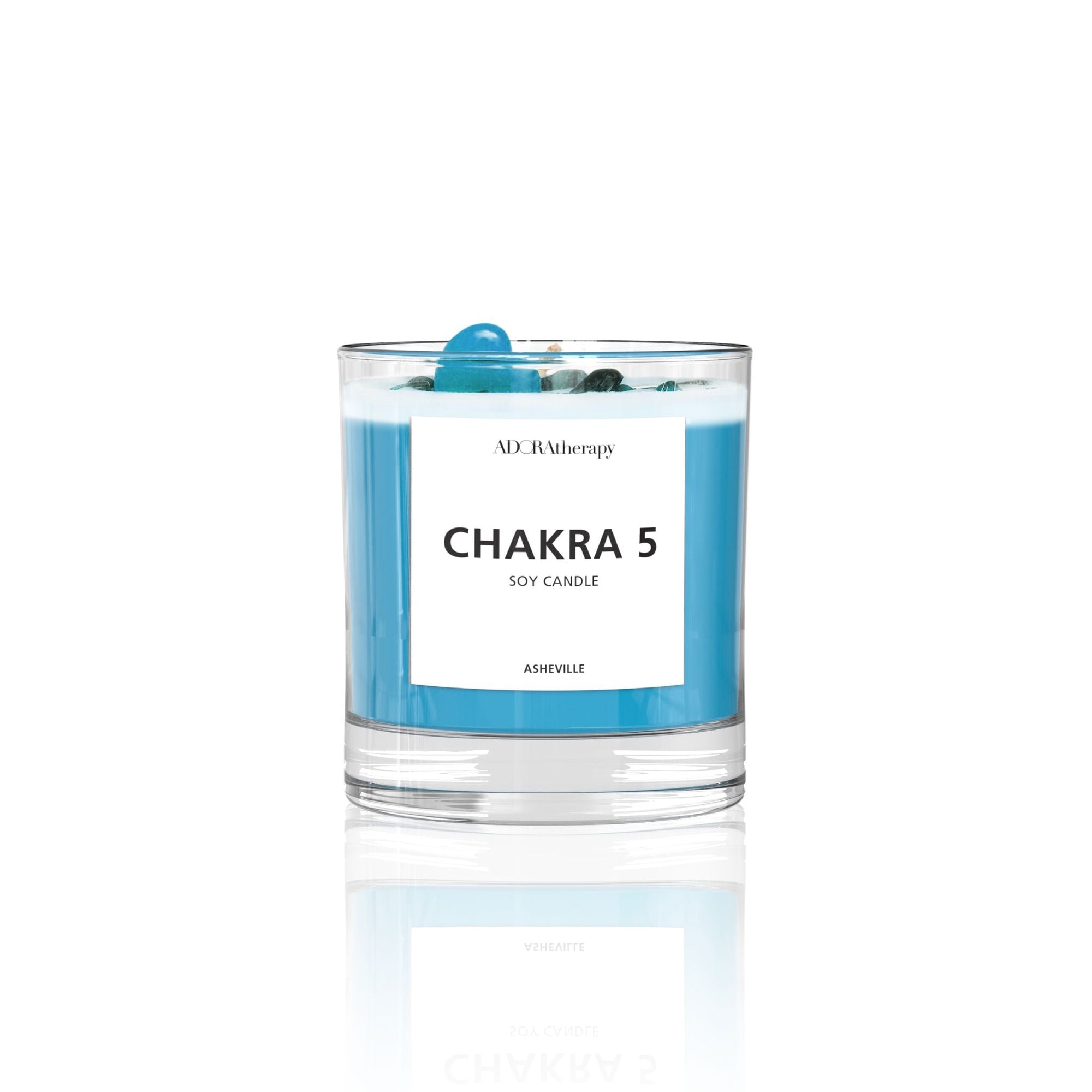 CHAKRA GEMSTONE CANDLE