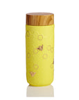 Honey Bee Ceramic Travel Mug / Gold 12.3 oz by ACERA LIVEN