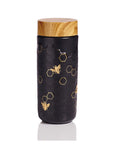 Honey Bee Ceramic Travel Mug / Gold 12.3 oz by ACERA LIVEN