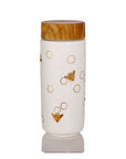 Honey Bee Ceramic Travel Mug / Gold 12.3 oz by ACERA LIVEN