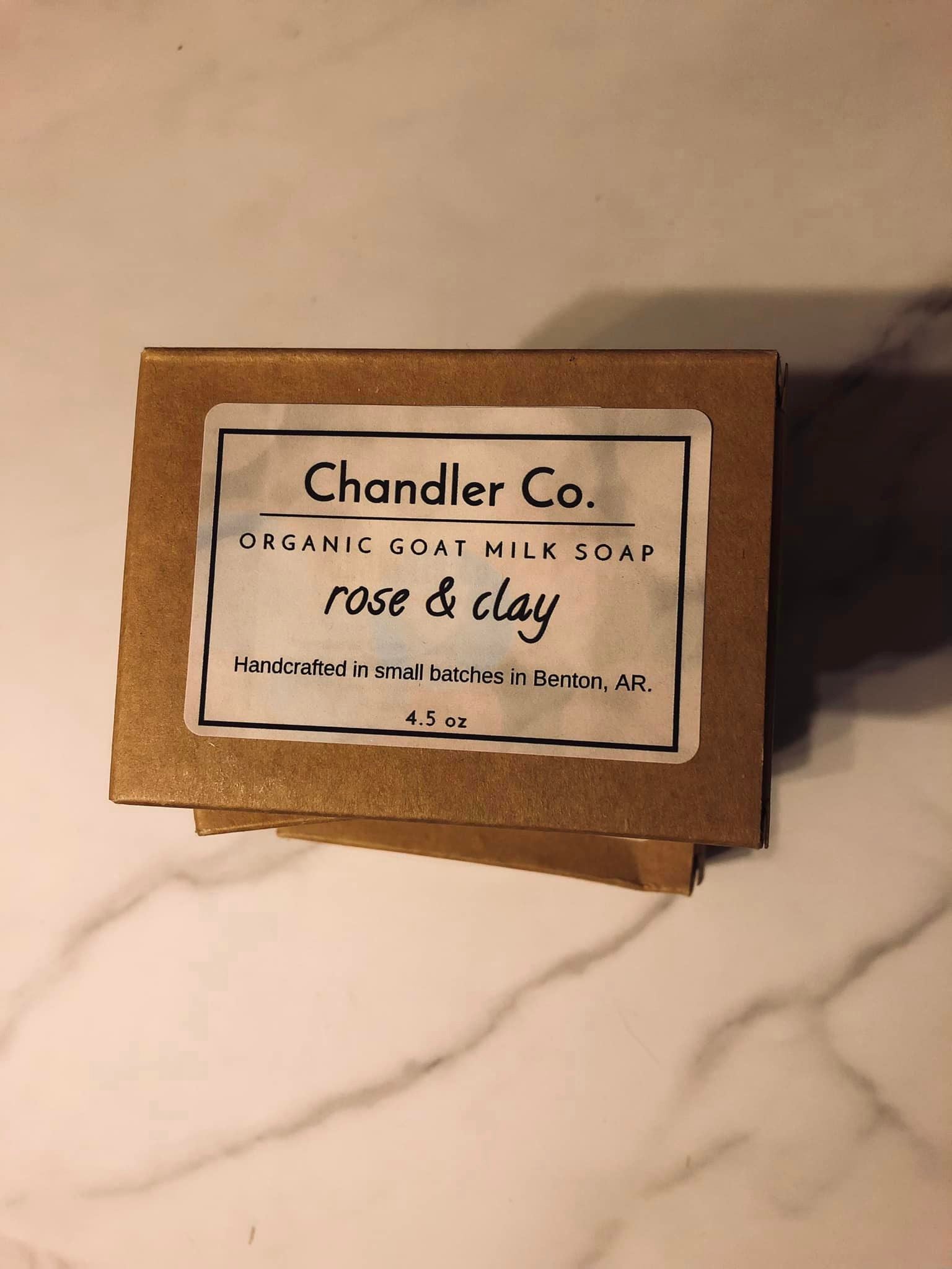 Rose &amp; Clay Goat Milk Bar Soap