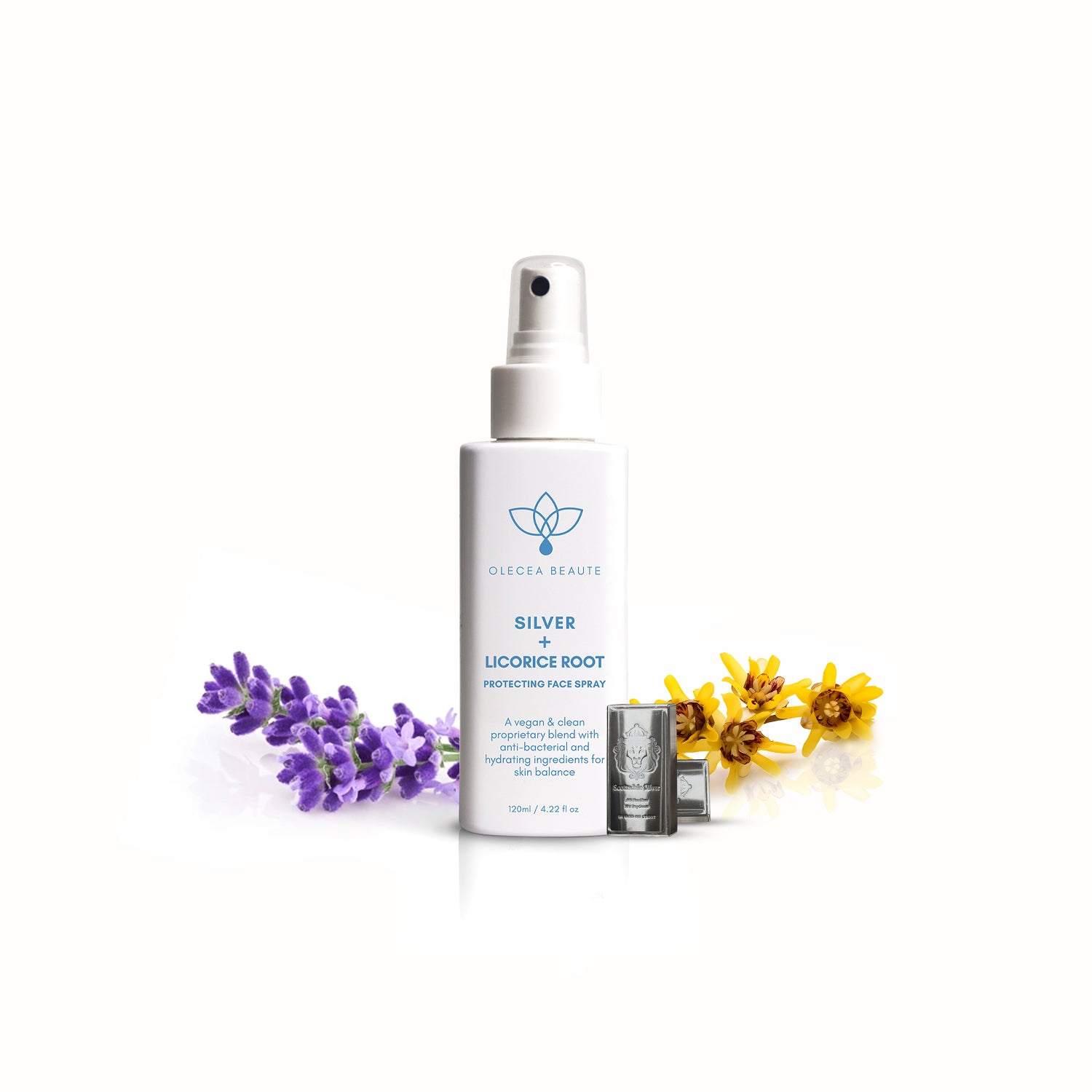 Silver + Licorice Root Protective Facial Spray