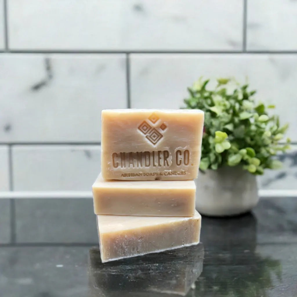 Bourbon & Sandalwood All-Natural Bar Soap