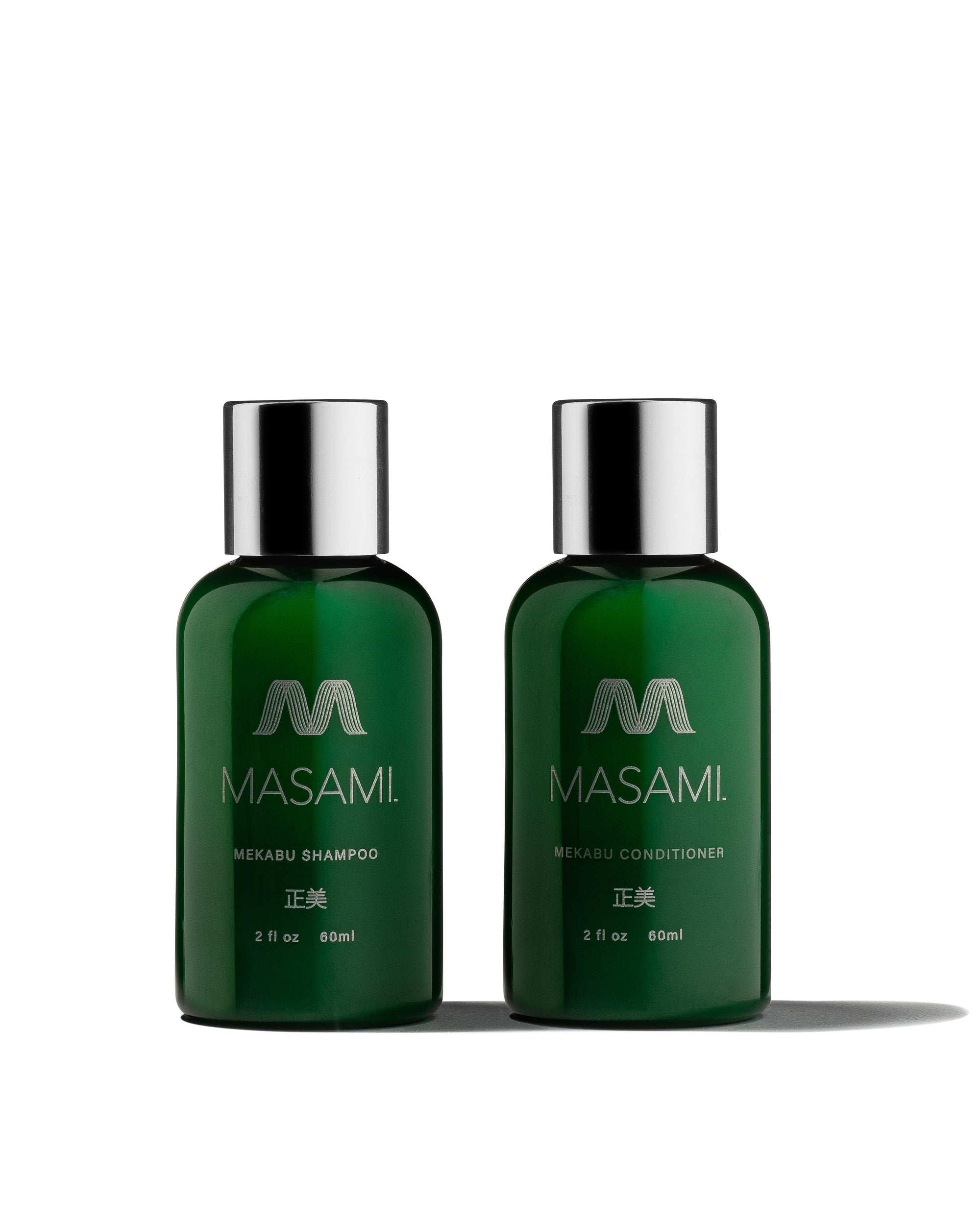 MASAMI Mekabu Travel Shampoo & Conditioner