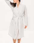 Linen Bathrobe by Beflax Linen