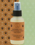 Natural Deodorizing spray for PETS