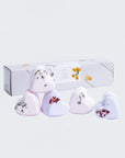 Set of 5 Heart Shaped Shower Steamers Package  - in a Gift Box - Can be personalized