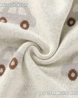 100% Cotton Luxury Knit Car Swaddle Blanket by Bleu La La