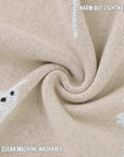 Luxury Knit Llama Swaddle Baby Blanket by Bleu La La