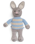 Grey Bunny in Sweater by Melange Collection