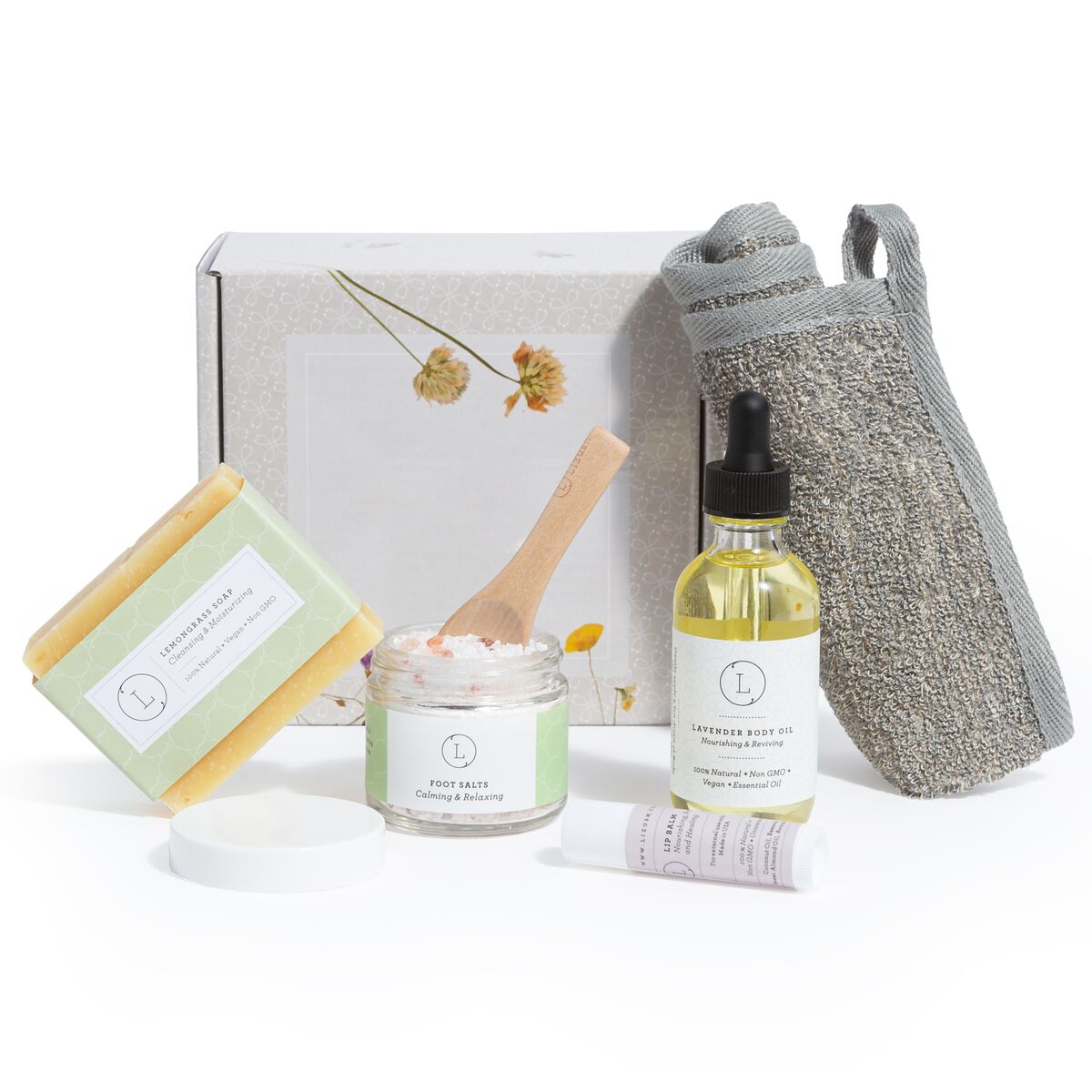 Natural Citrus Bath &amp; Body Skincare Set, A Thoughtful &amp; &quot;Thinking of You&quot; Gift