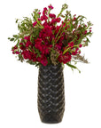 The Amaranth Vase - Black - 10" by Amaranth Vases