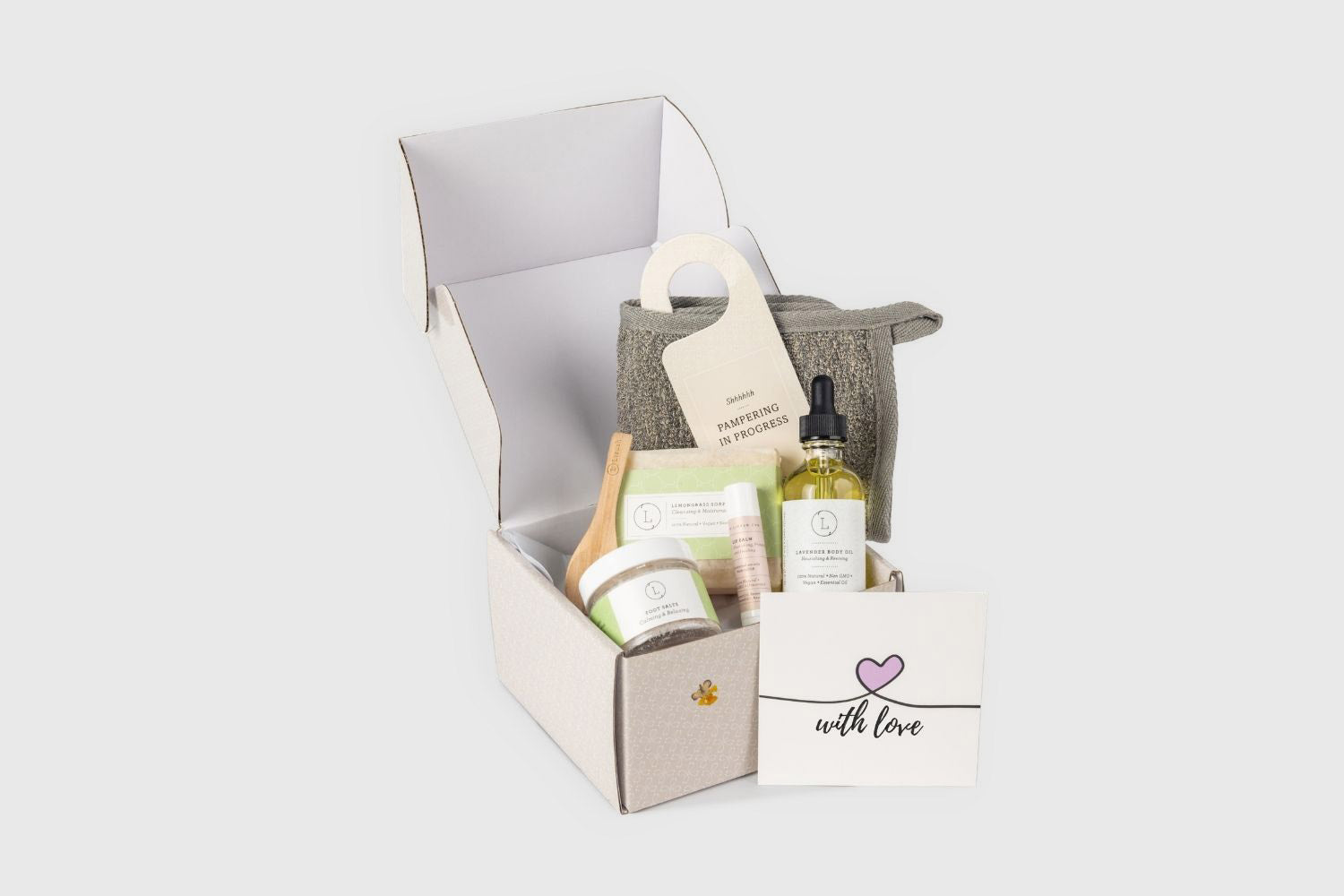 Natural Citrus Bath &amp; Body Skincare Set, A Thoughtful &amp; &quot;Thinking of You&quot; Gift