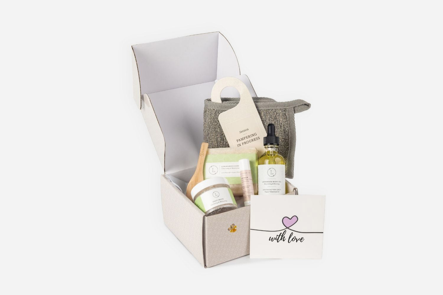 Natural Citrus Bath &amp; Body Skincare Set, A Thoughtful &amp; &quot;Thinking of You&quot; Gift