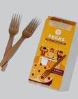 Sugarcane Forks - Pack of 15 by EQUO