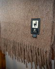 Alpaca Wool Throw Blanket - Solid Colors by Alpaca Threadz