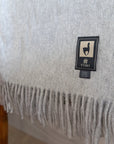 Alpaca Wool Throw Blanket - Solid Colors by Alpaca Threadz