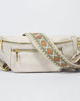 The Soho | Dual Zipper Sling Bag by Babs+Birdie